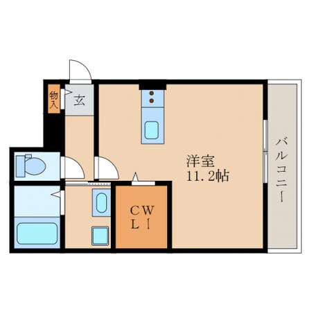 イストワール船町Ⅲ号館の物件間取画像